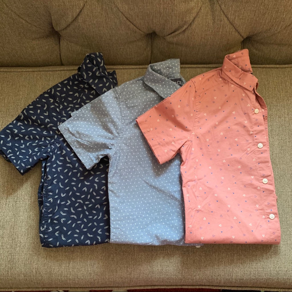 Collared Button Down Shirts